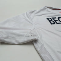 2005/07 Beckham #7 England Vintage Umbro Home Football Shirt (XL) WC 2006