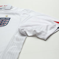 2005/07 Gerrard #4 England Vintage Umbro Home Football Shirt (M) WC 2006