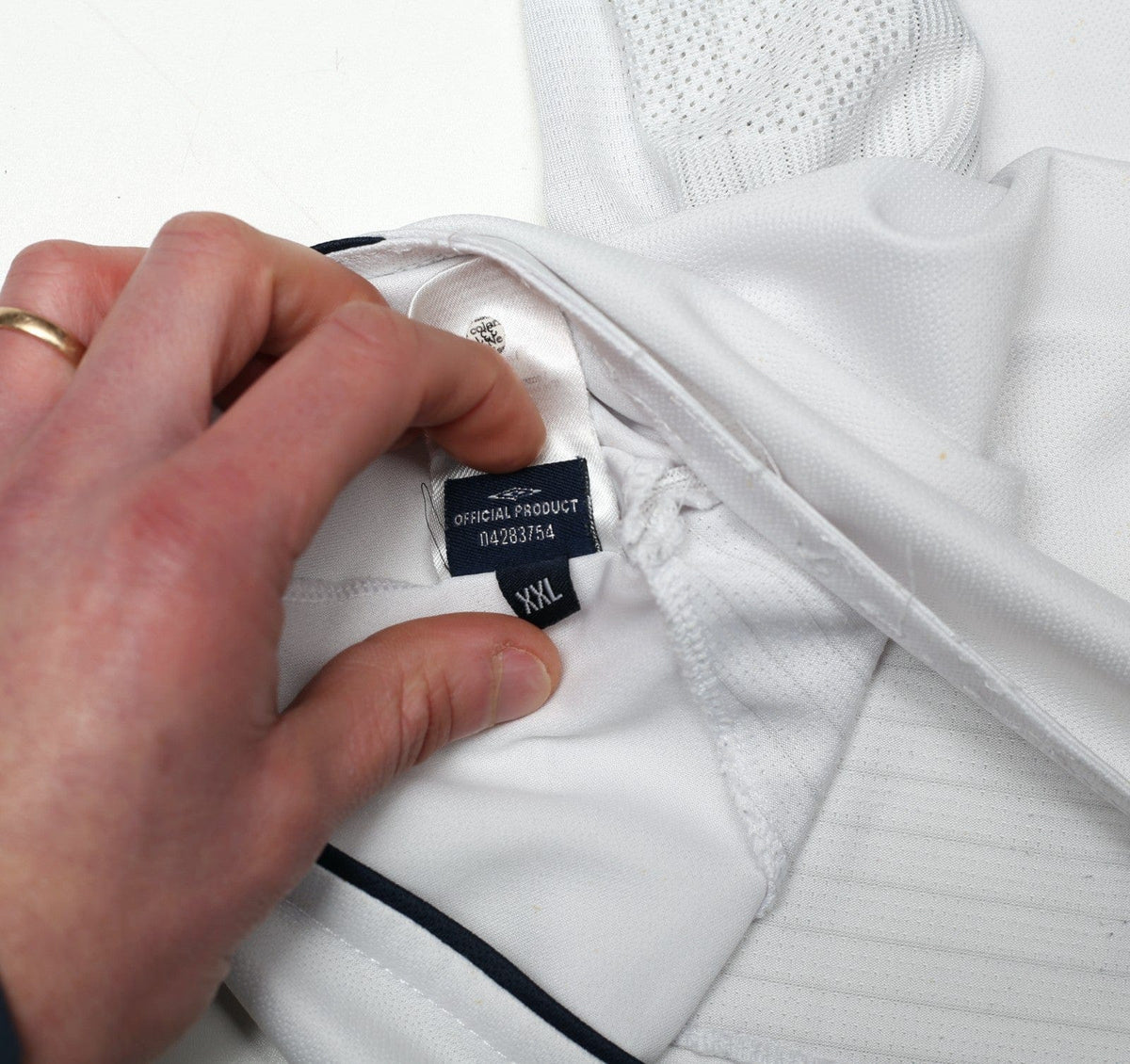 2005/07 J. COLE #11 England Vintage Umbro Home Football Shirt XXL World Cup 2006