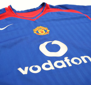 2005/07 J.S. PARK #13 Manchester United Vintage Nike UCL Third Football Shirt (M)