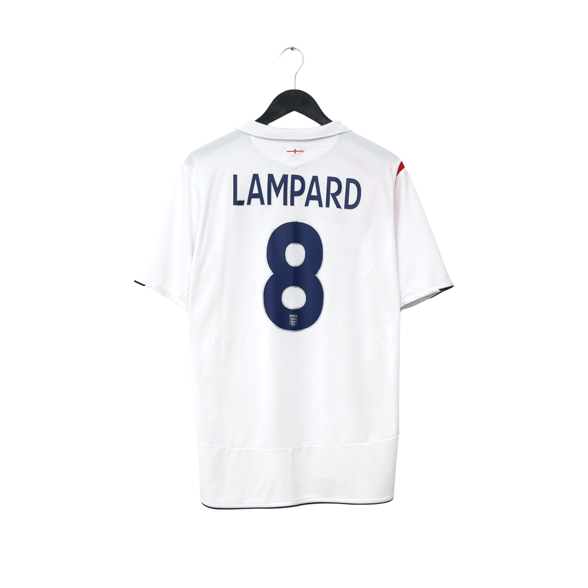 2005/07 Lampard #8 England Vintage Umbro Home Football Shirt (L) World Cup 2006