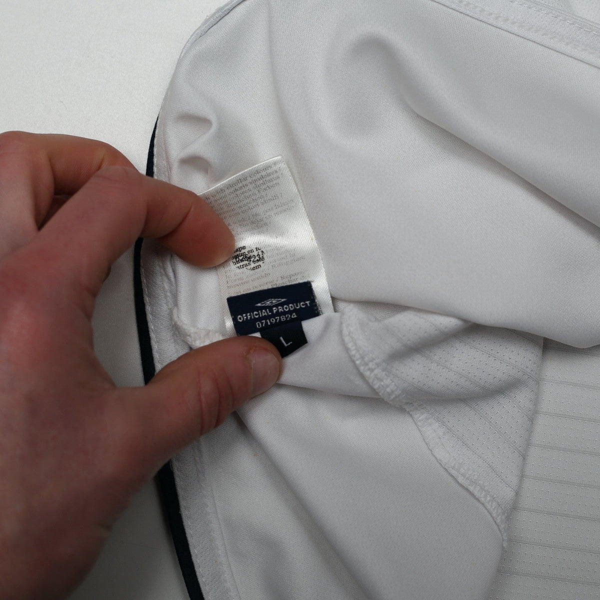 2005/07 Lampard #8 England Vintage Umbro Home Football Shirt (L) World Cup 2006