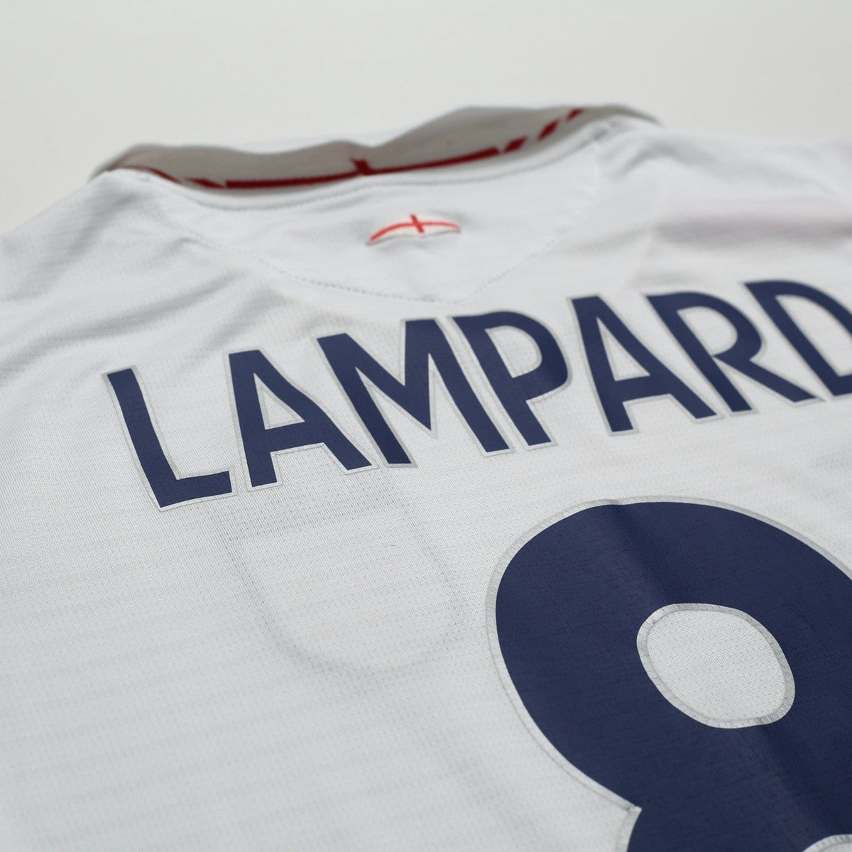 2005/07 Lampard #8 England Vintage Umbro Home Football Shirt (L) World Cup 2006