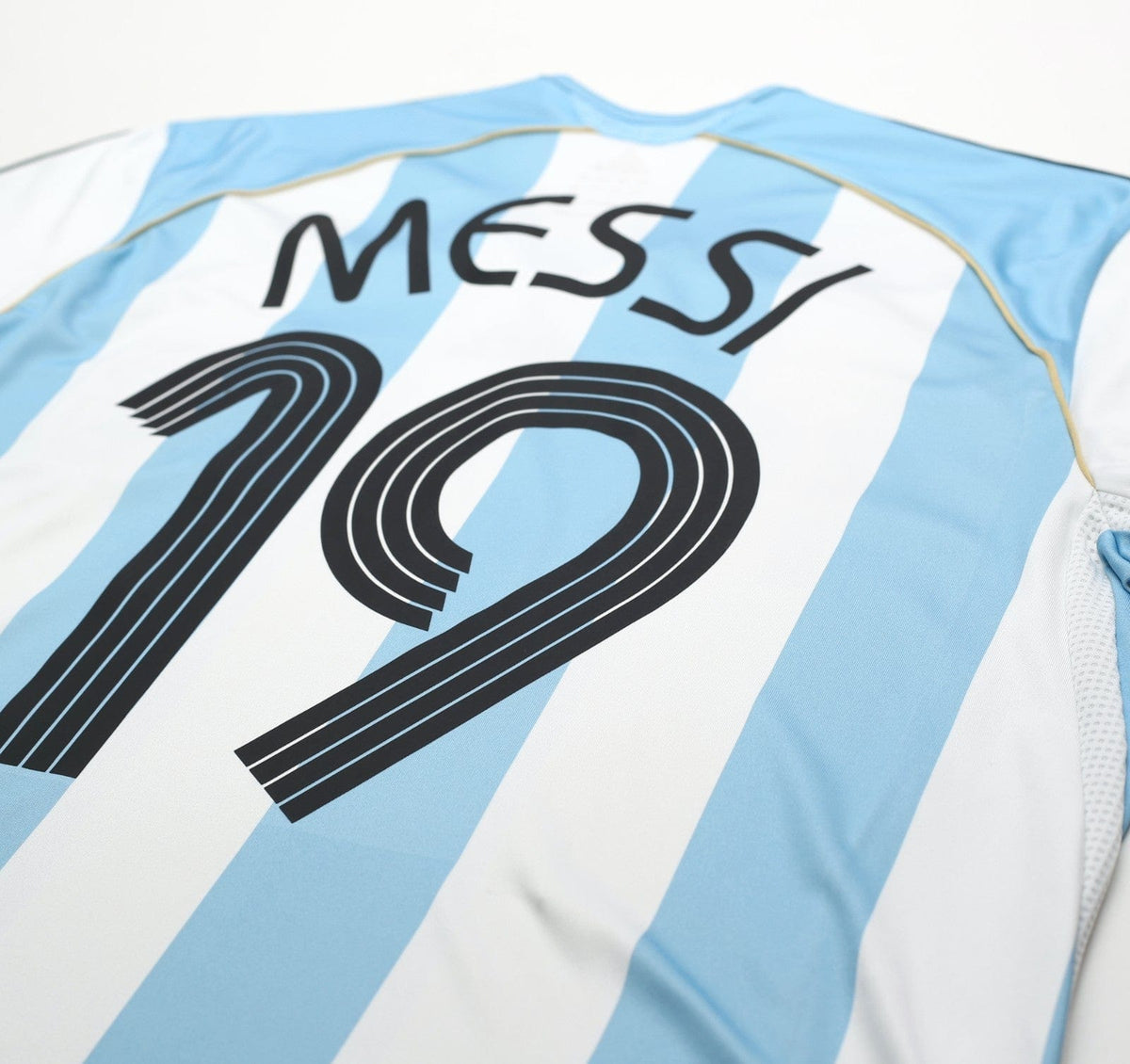 2005/07 MESSI #19 Argentina Vintage adidas Home Football Shirt (M) WC 2006