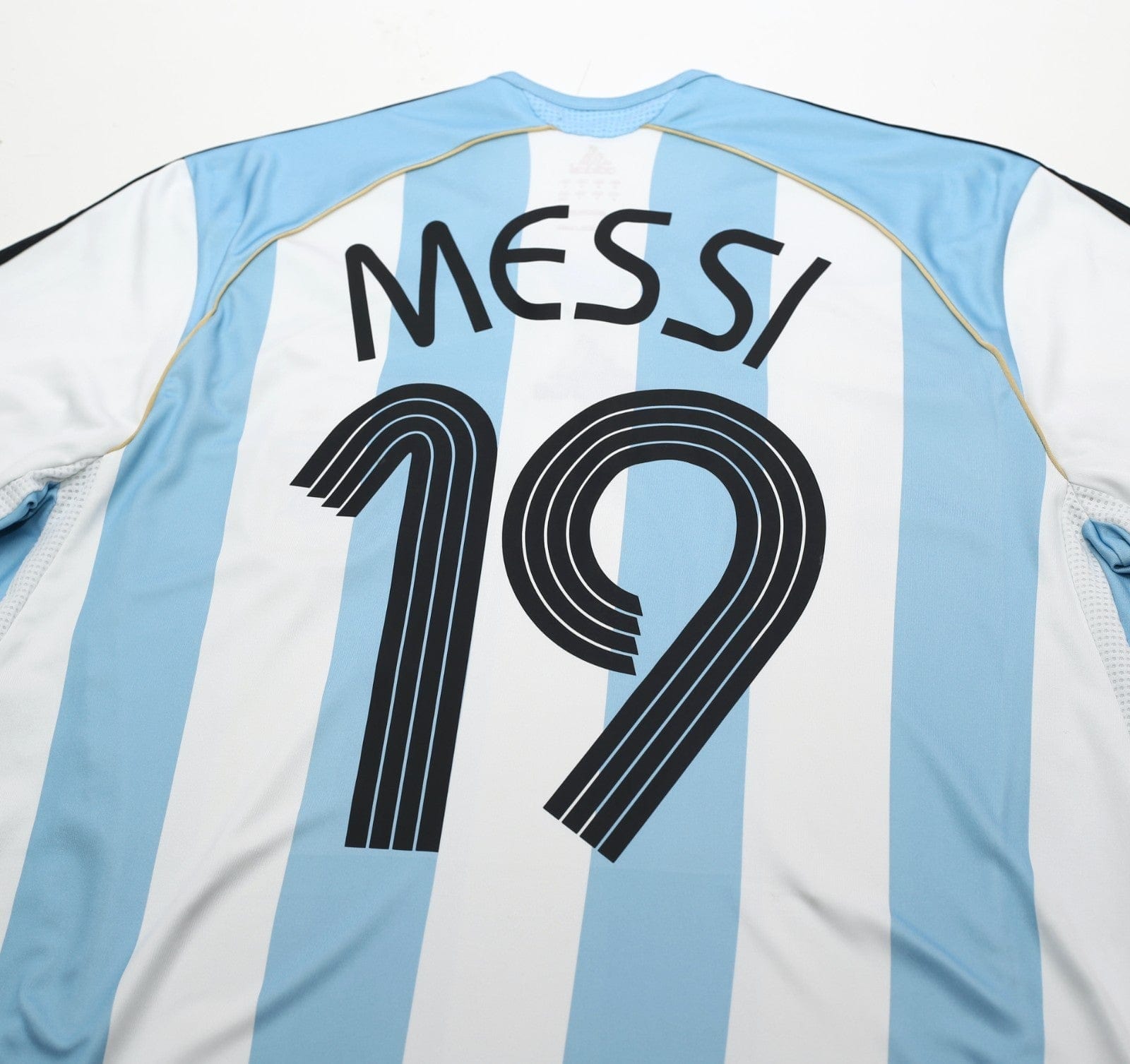 2005/07 MESSI #19 Argentina Vintage adidas Home Football Shirt (M) WC 2006