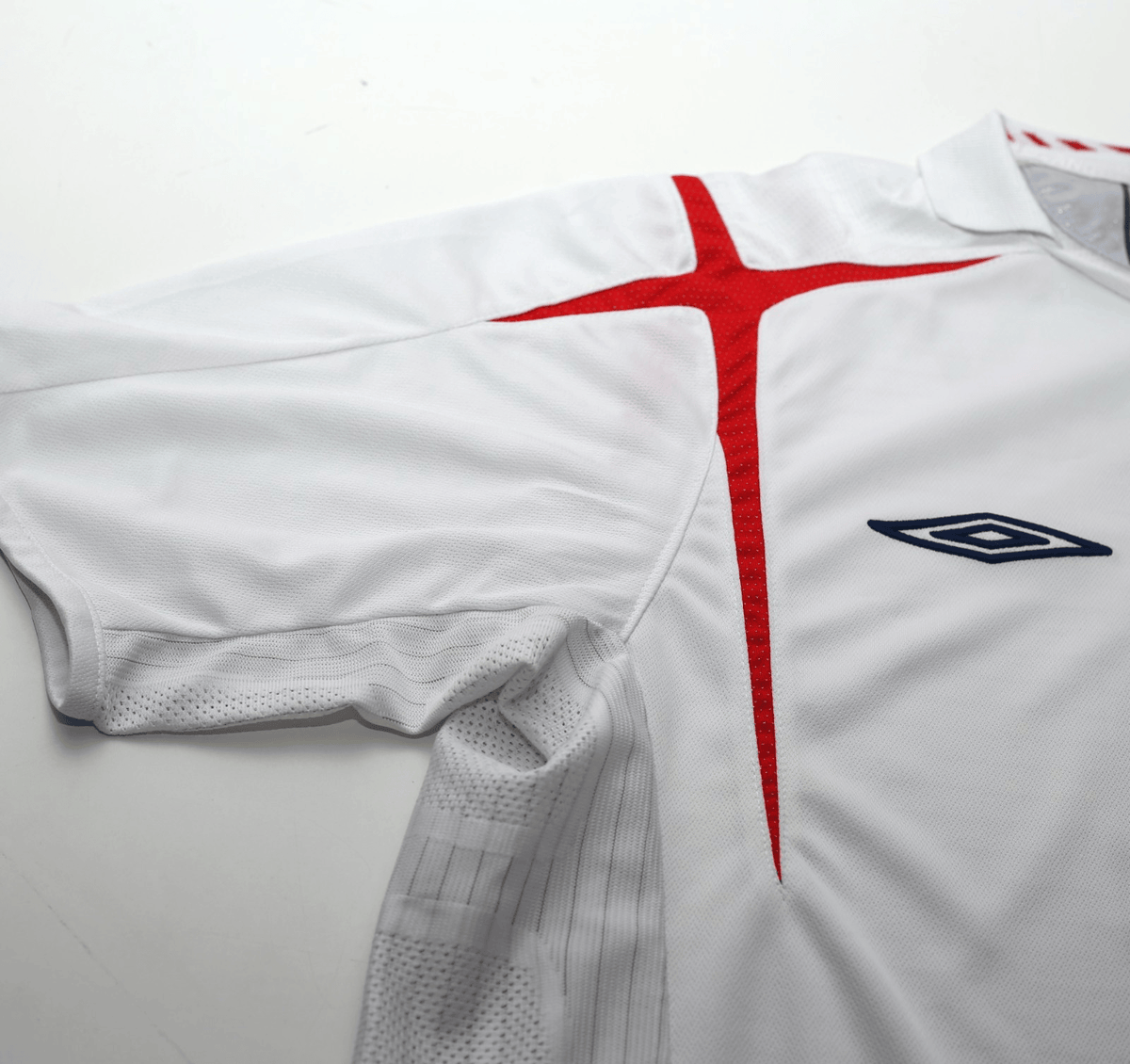 2005/07 ROONEY #9 England Vintage Umbro Home Football Shirt (L) World Cup 2006