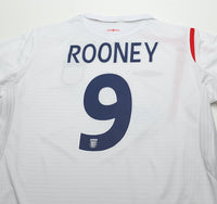 2005/07 ROONEY #9 England Vintage Umbro Home Football Shirt (L) World Cup 2006
