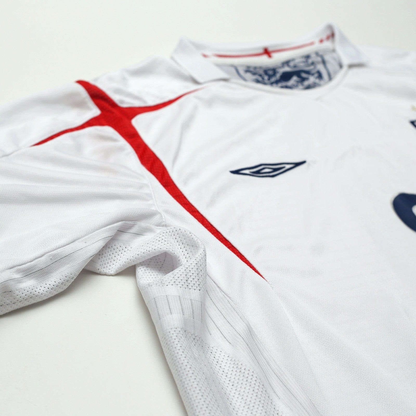 2005/07 Rooney #9 England Vintage Umbro Home Football Shirt (XL) World Cup 2006