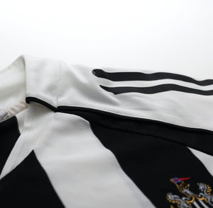 2005/07 SHEARER #9 Newcastle United Vintage adidas Home Football Shirt (S)