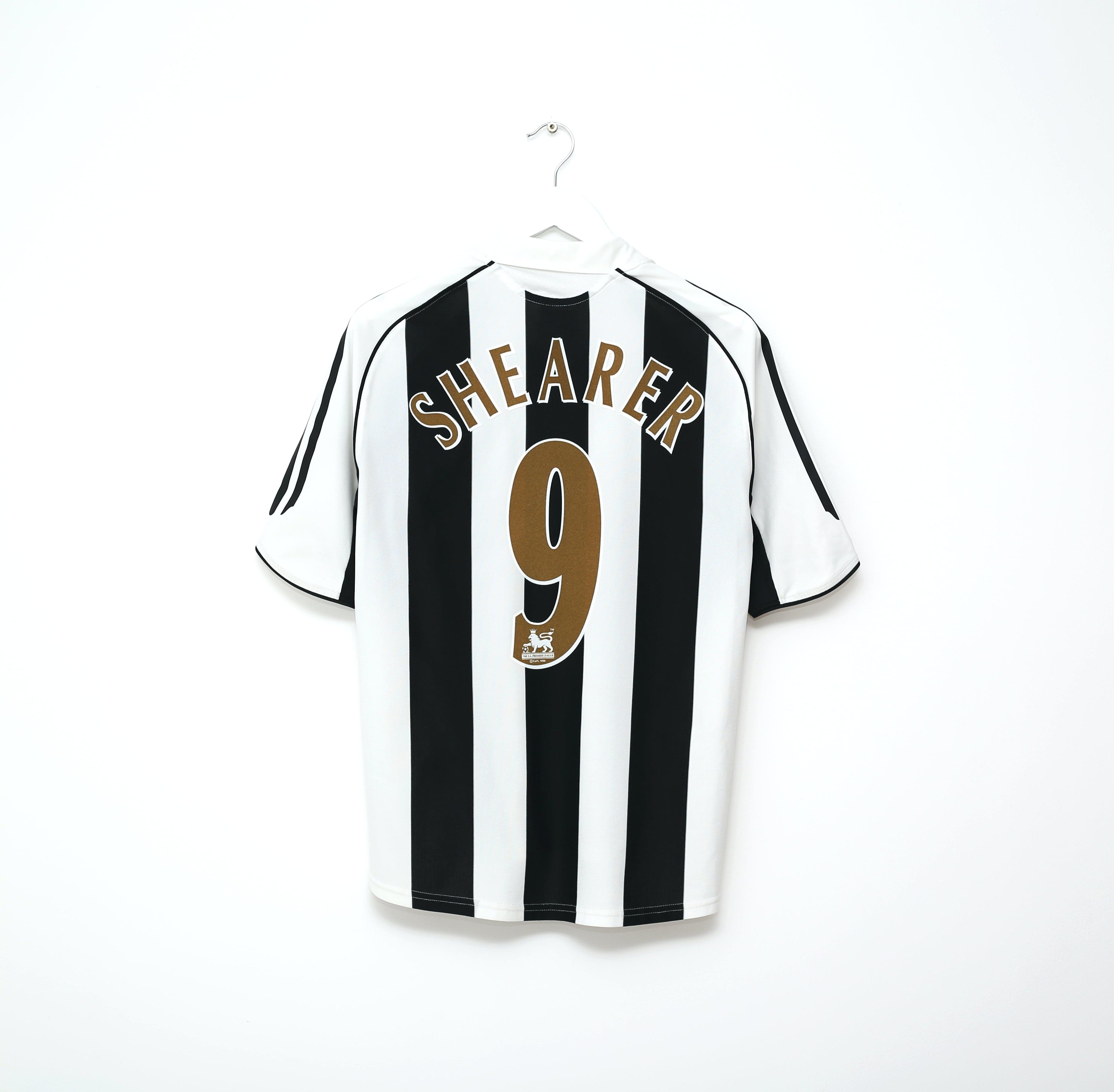 Newcastle United SHEARER 9番シャツ NEWCASTLE UNITED 2001 2002 HOME SHIRT JERSEY ADIDAS sz L MEN