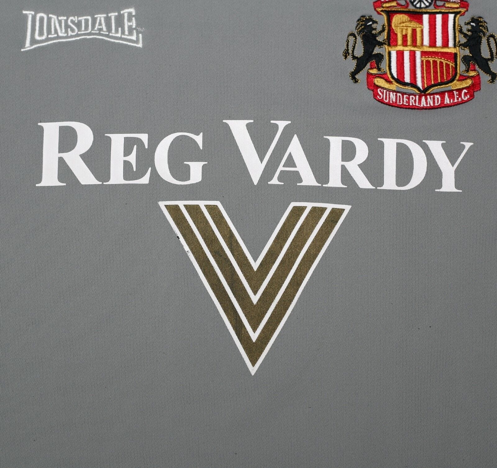 2005/07 SUNDERLAND Vintage Lonsdale Football Sweatshirt (L)