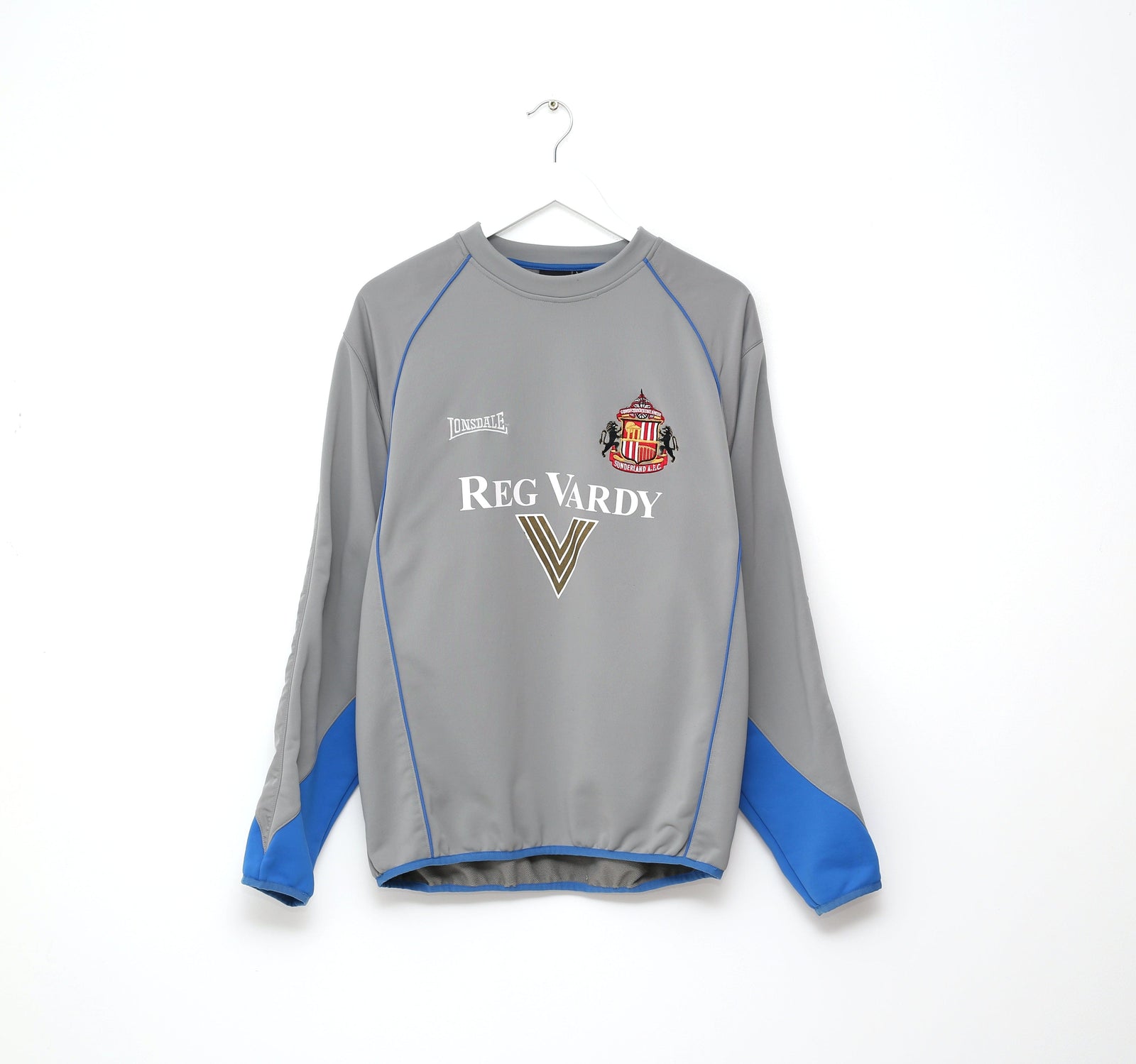 2005/07 SUNDERLAND Vintage Lonsdale Football Sweatshirt (L)