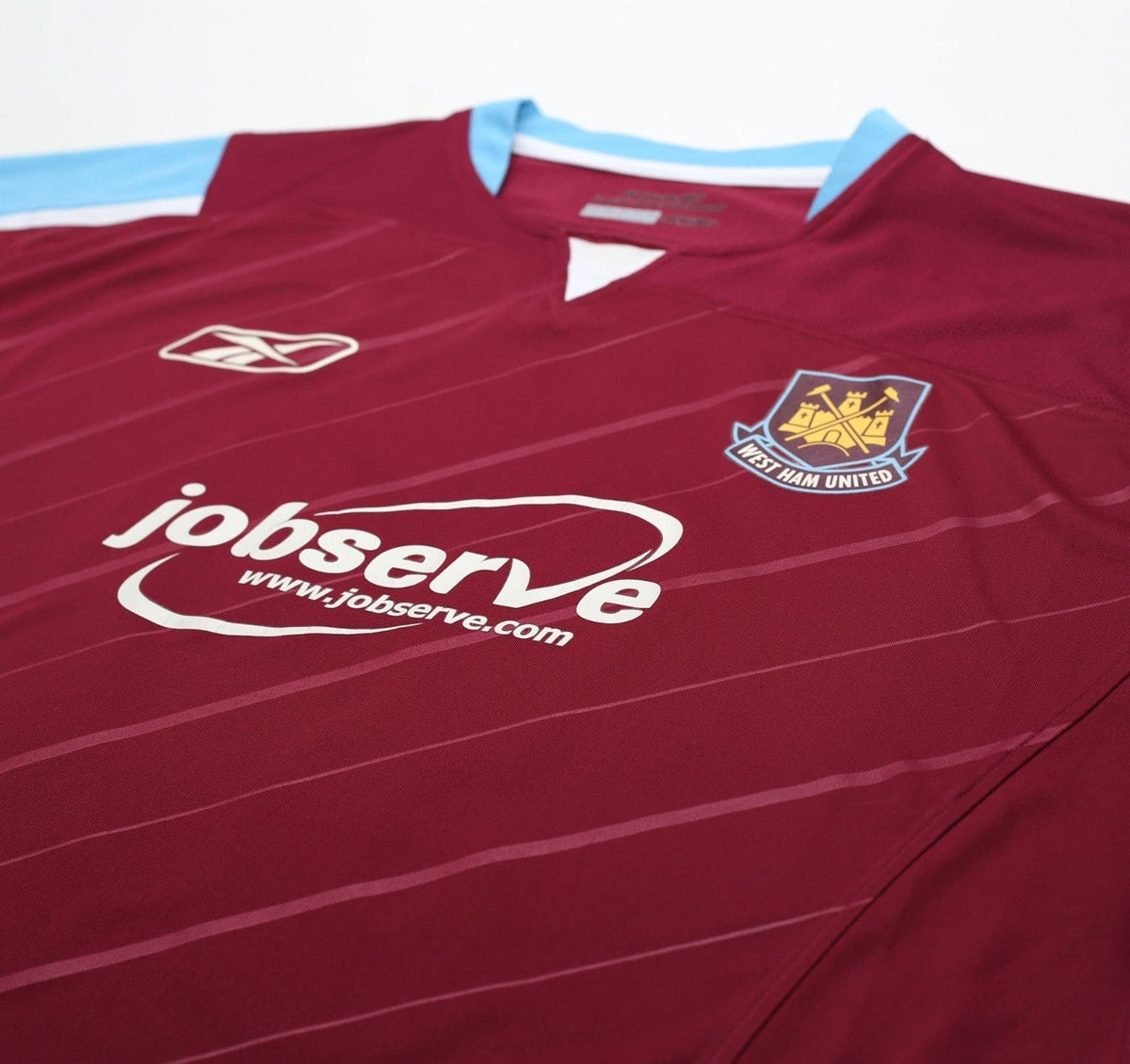 2005/07 TEVEZ #32 West Ham Vintage Reebok Football Shirt (L)