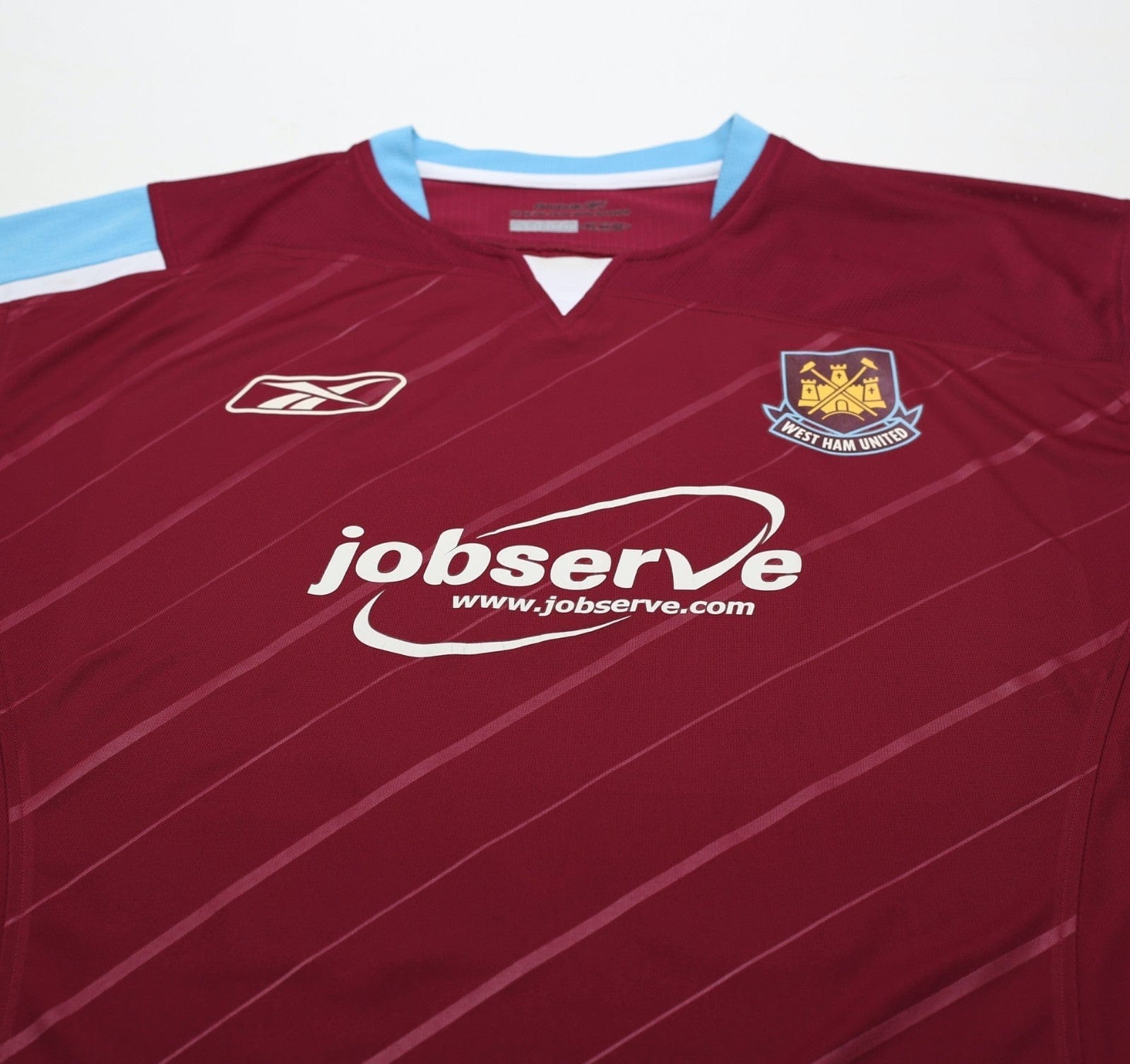 2005/07 TEVEZ #32 West Ham Vintage Reebok Football Shirt (L)