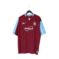 2005/07 Tevez #32 West Ham Vintage Reebok Football Shirt (L)