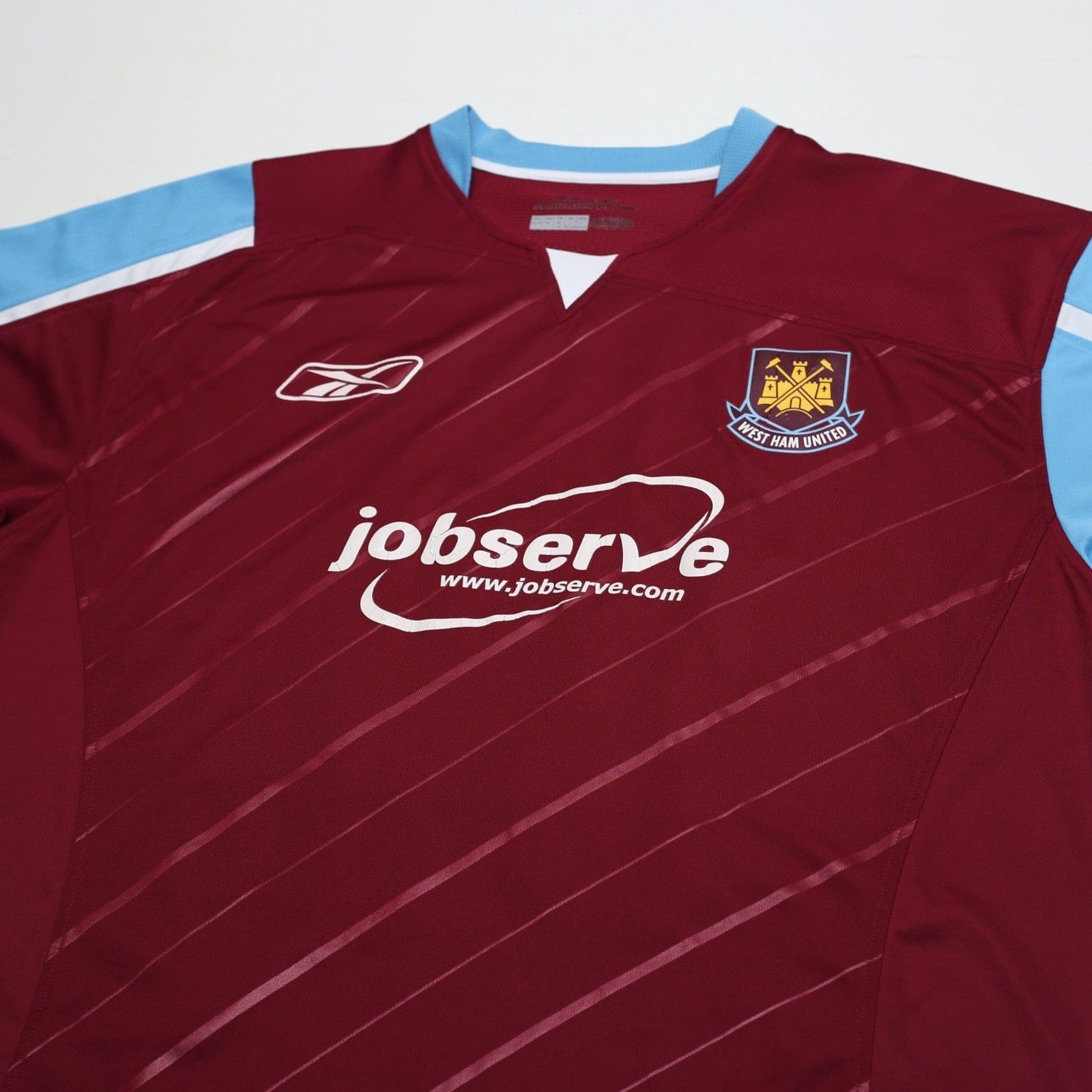 2005/07 Tevez #32 West Ham Vintage Reebok Football Shirt (L)