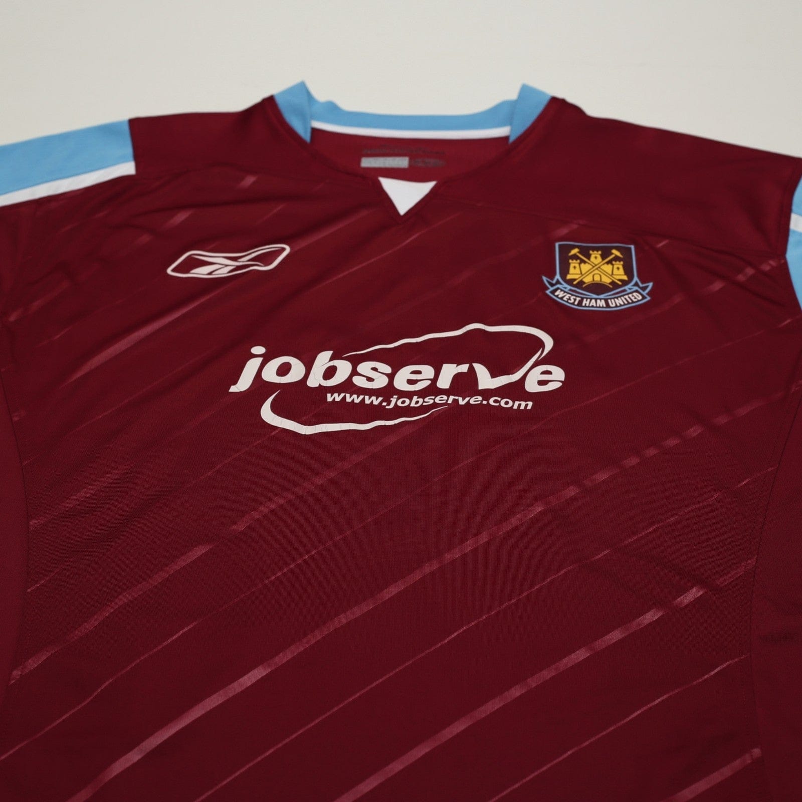 2005/07 Tevez #32 West Ham Vintage Reebok Football Shirt (L)