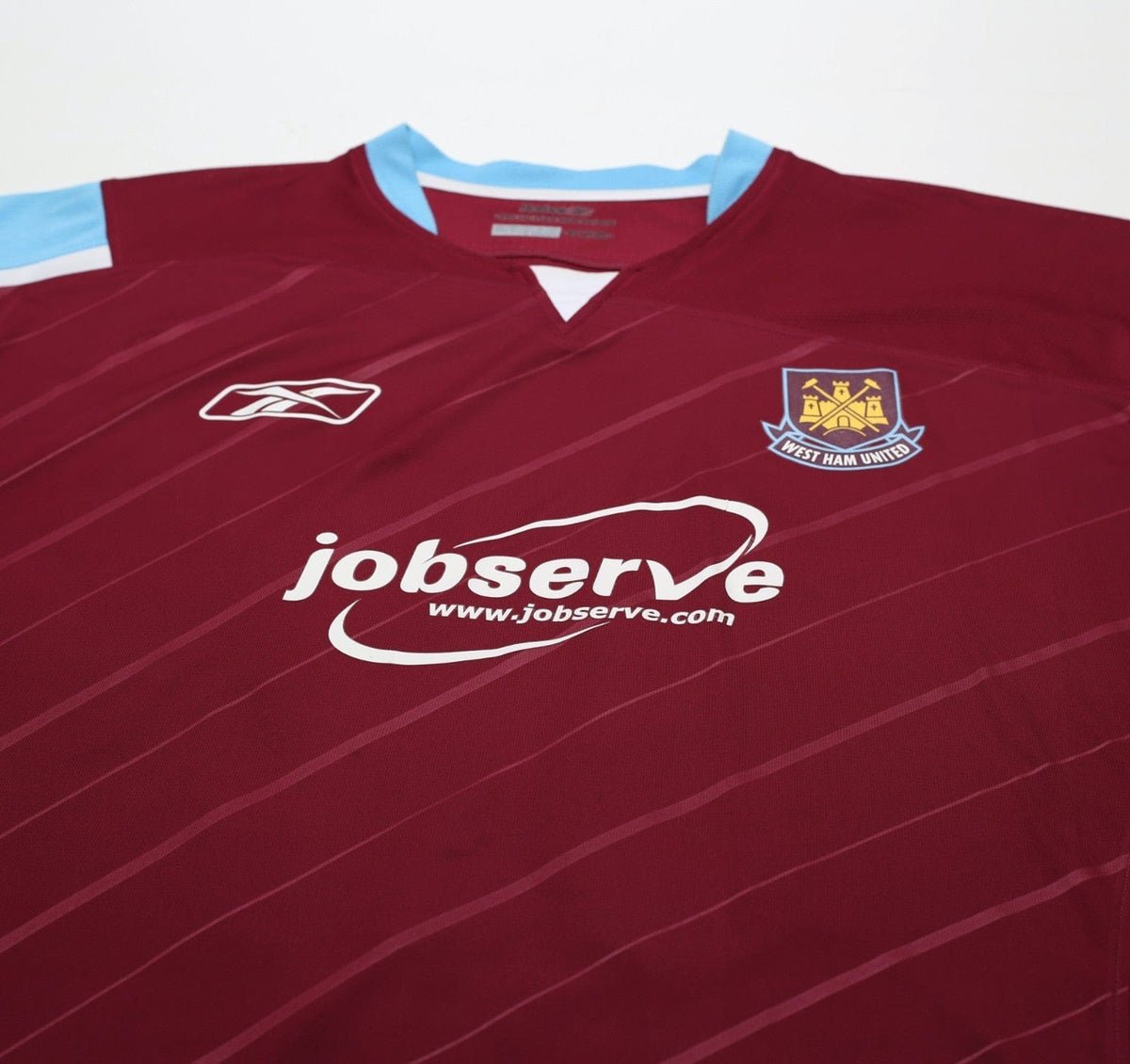 2005/07 TEVEZ #32 West Ham Vintage Reebok Football Shirt (XXL)