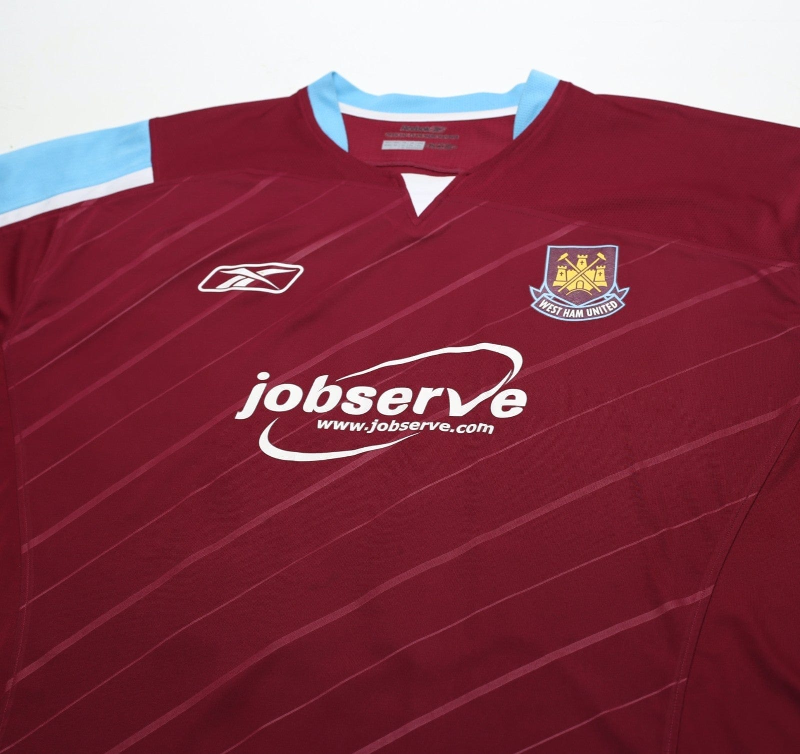 2005/07 TEVEZ #32 West Ham Vintage Reebok Football Shirt (XXL)