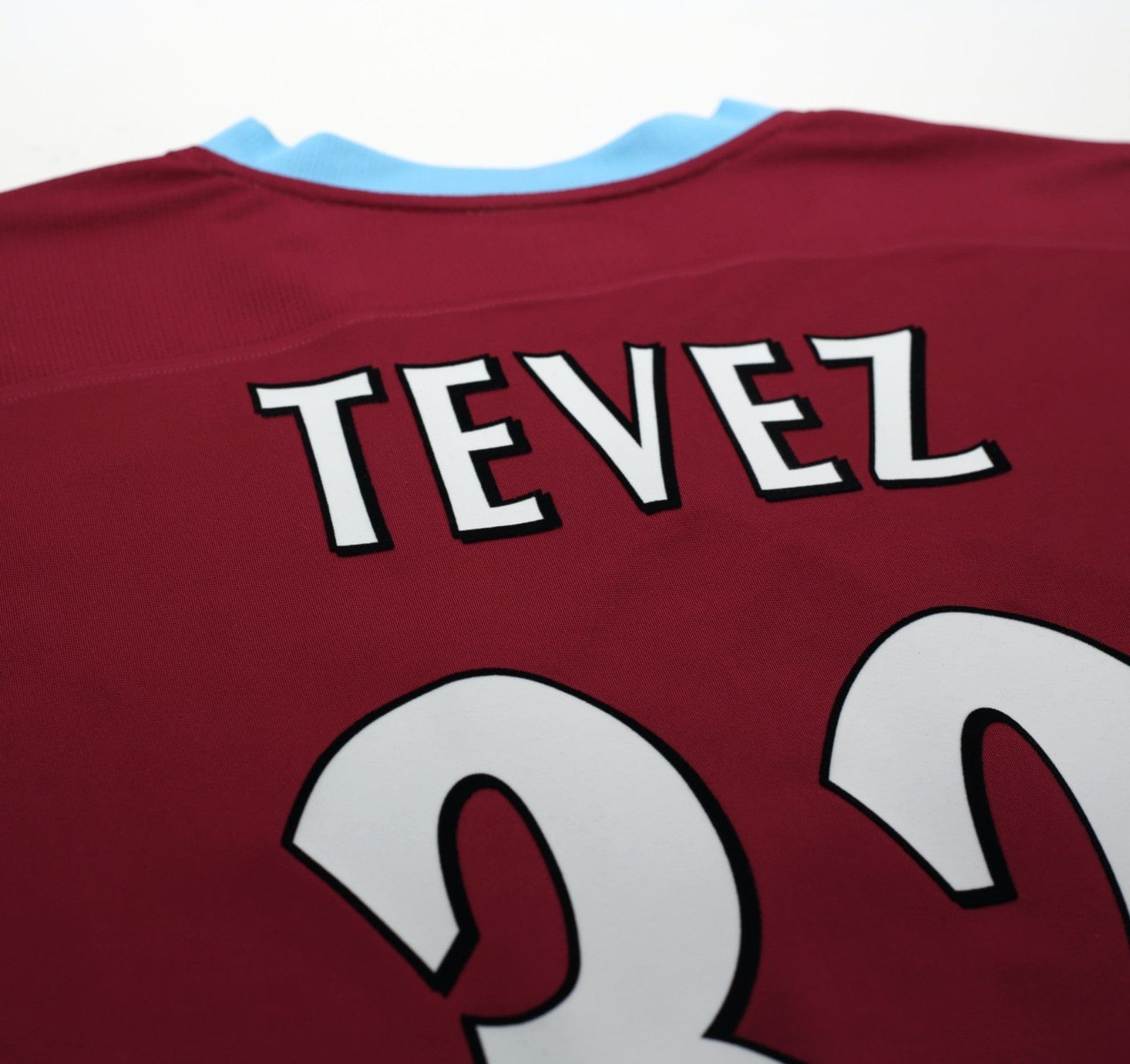 2005/07 TEVEZ #32 West Ham Vintage Reebok Football Shirt (XXL)