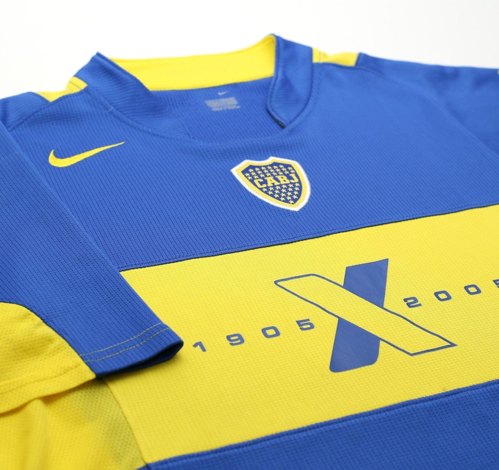 2005 BOCA JUNIORS Vintage Nike Centenary Home Football Shirt (L