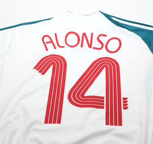 2006/07 ALONSO #14 Liverpool Vintage adidas European Third Football Shirt (M)