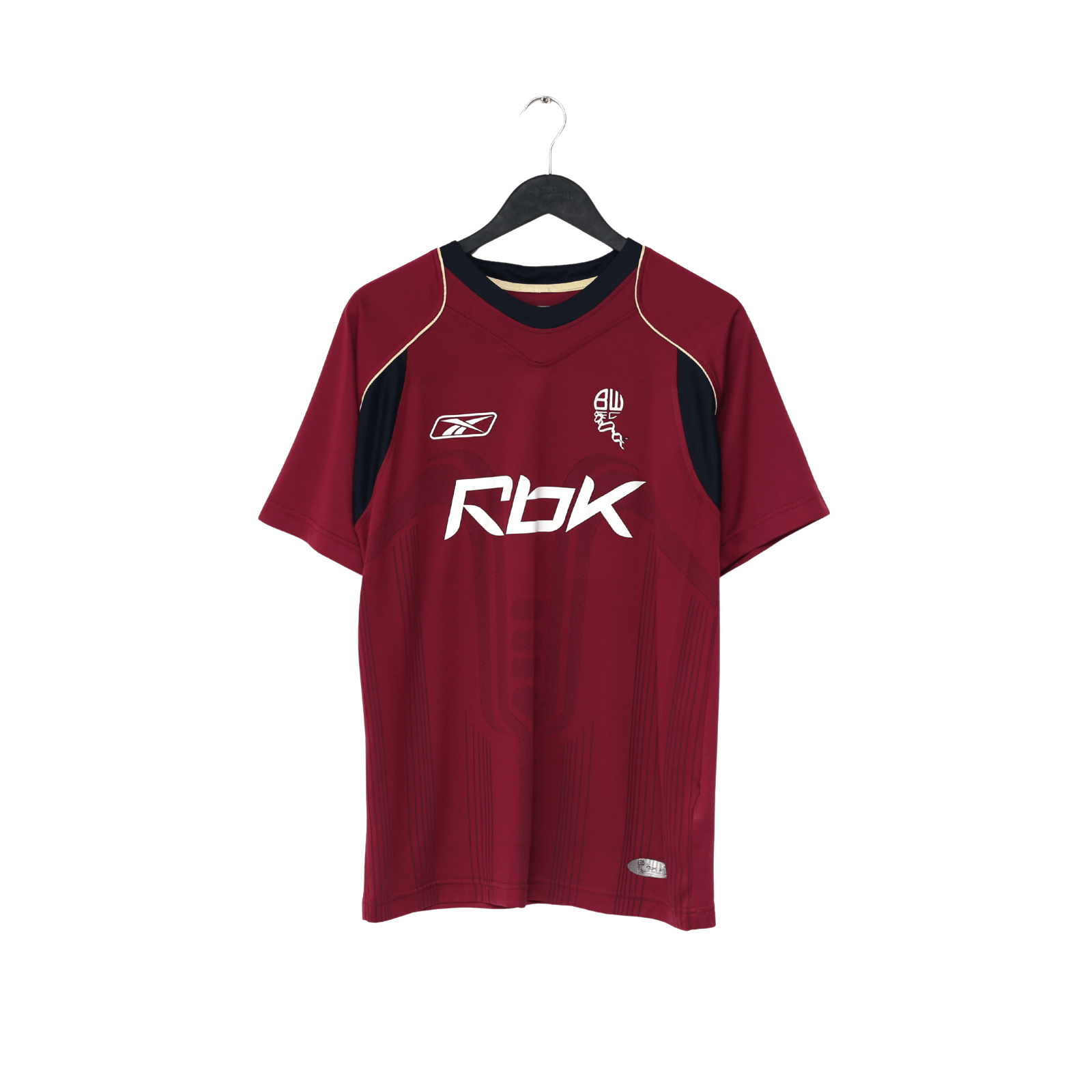 2006/07 ANELKA #39 Bolton Wanderers Vintage Reebok Away Football Shirt (M)