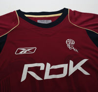2006/07 ANELKA #39 Bolton Wanderers Vintage Reebok Away Football Shirt (M)
