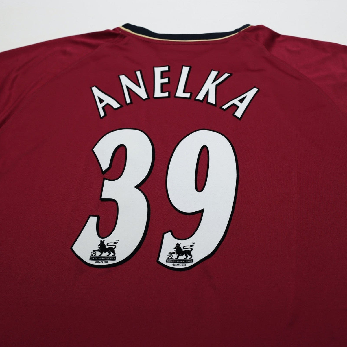 2006/07 Anelka #39 Bolton Wanderers Vintage Reebok Away Football Shirt (XL)