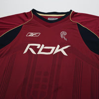 2006/07 Anelka #39 Bolton Wanderers Vintage Reebok Away Football Shirt (XL)