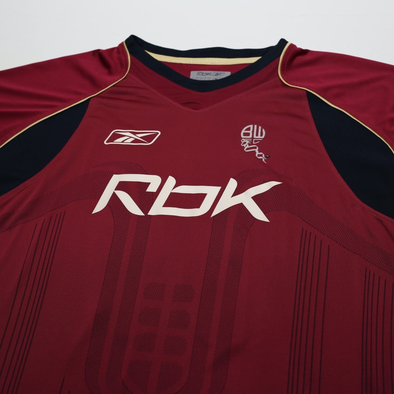 2006/07 Anelka #39 Bolton Wanderers Vintage Reebok Away Football Shirt (XL)