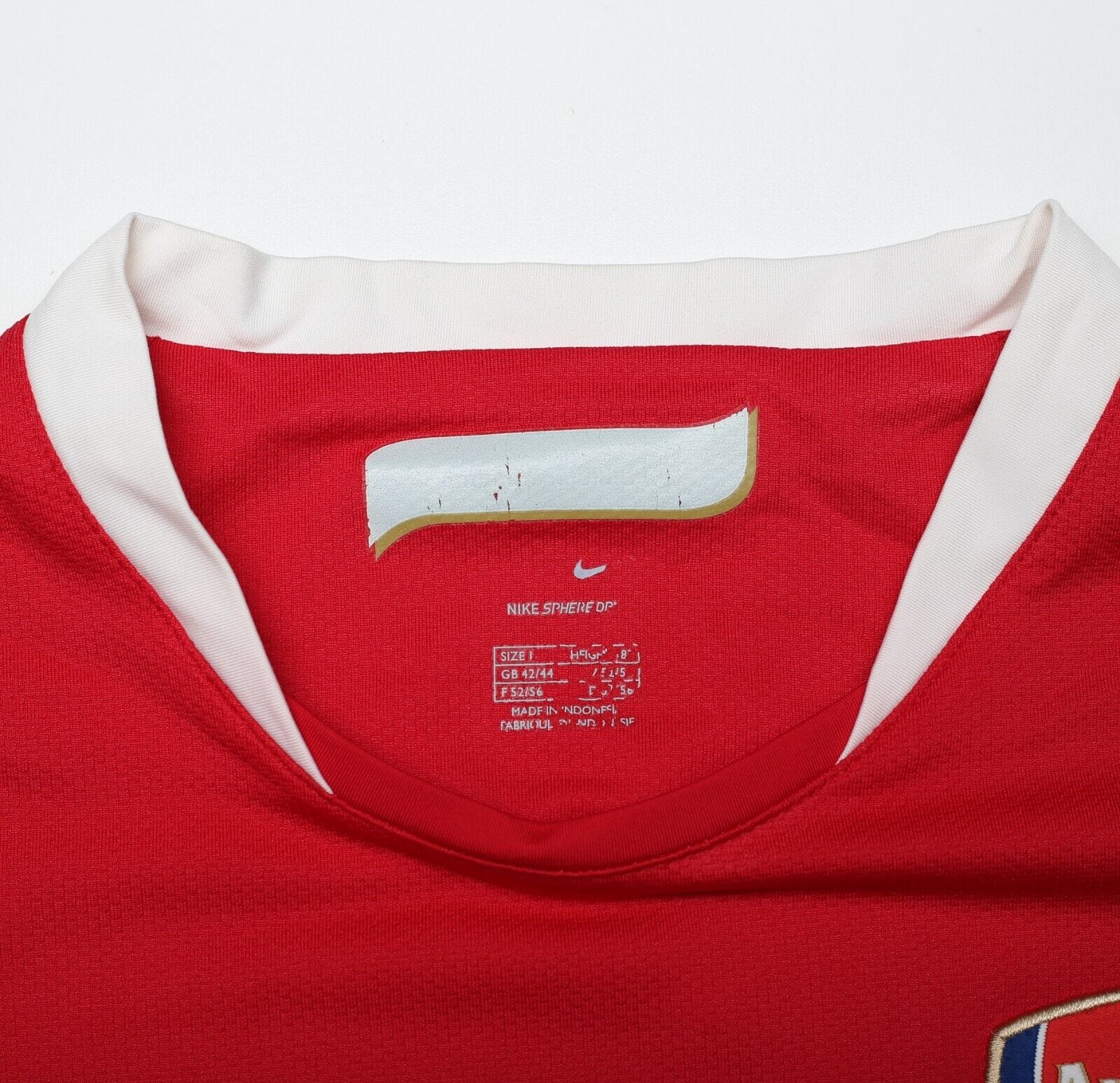 2006 07 ARSENAL Vintage Nike Home Long Sleeve Football Shirt L