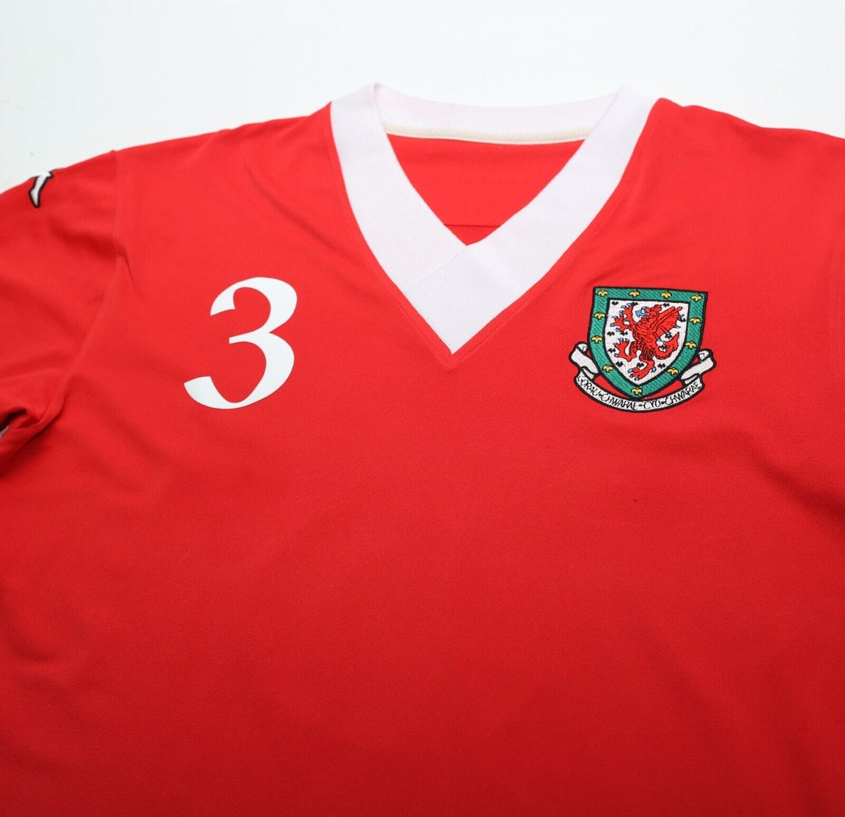 2006/07 BALE #3 Wales Vintage KAPPA Home Football Shirt Jersey (L/XXL)