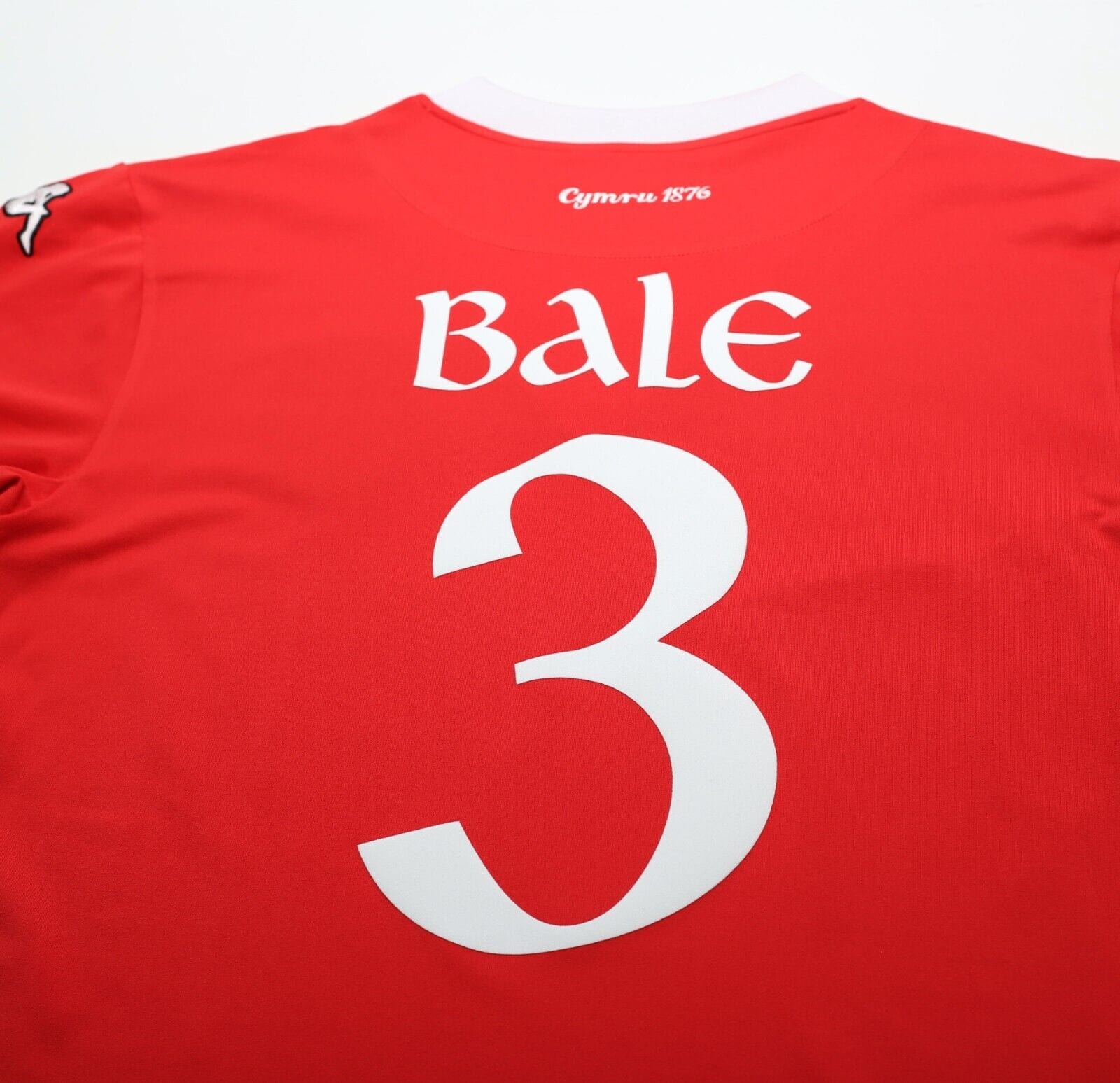 2006/07 BALE #3 Wales Vintage KAPPA Home Football Shirt Jersey (L/XXL)