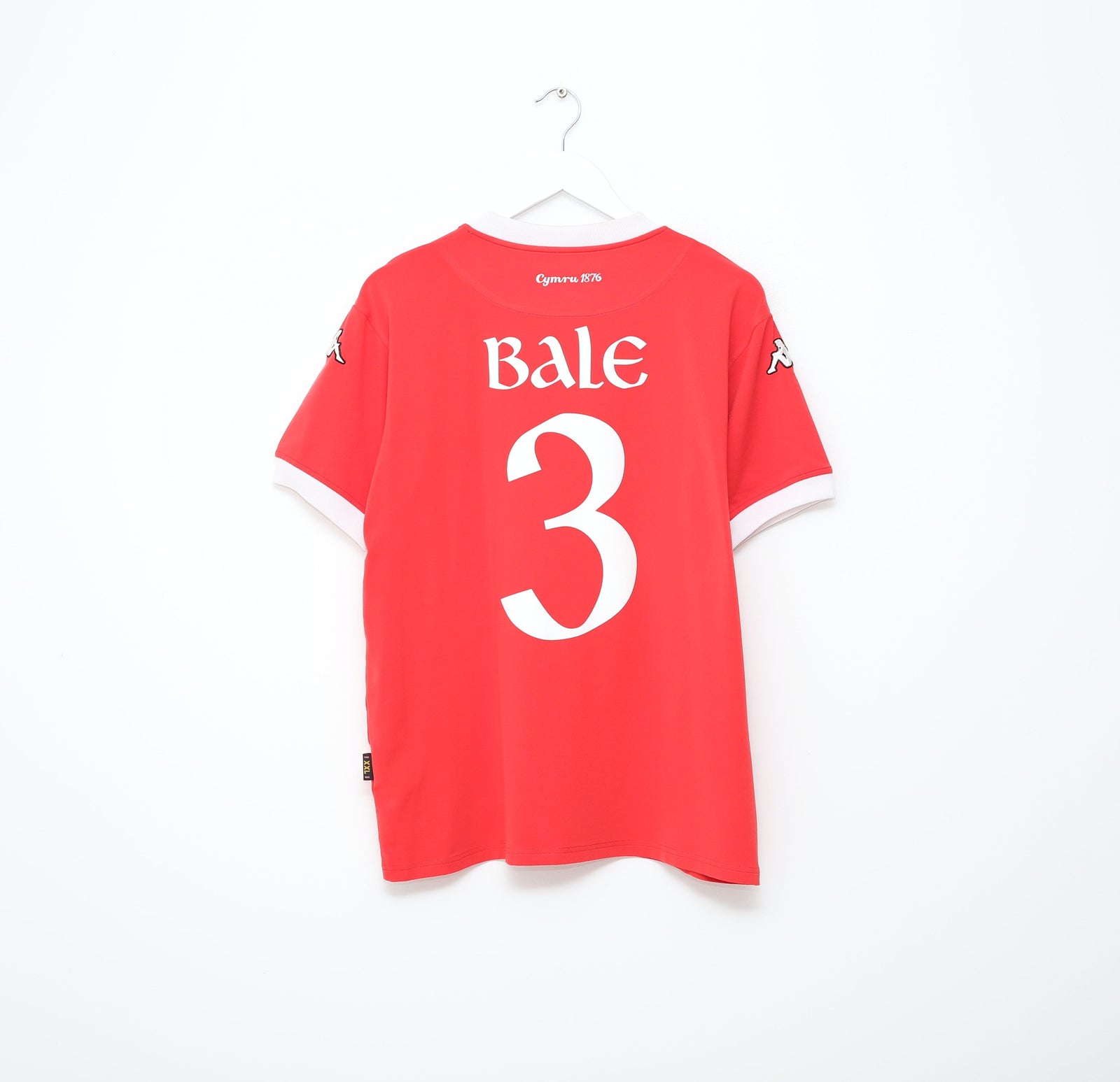 2006/07 BALE #3 Wales Vintage KAPPA Home Football Shirt Jersey (L/XXL)