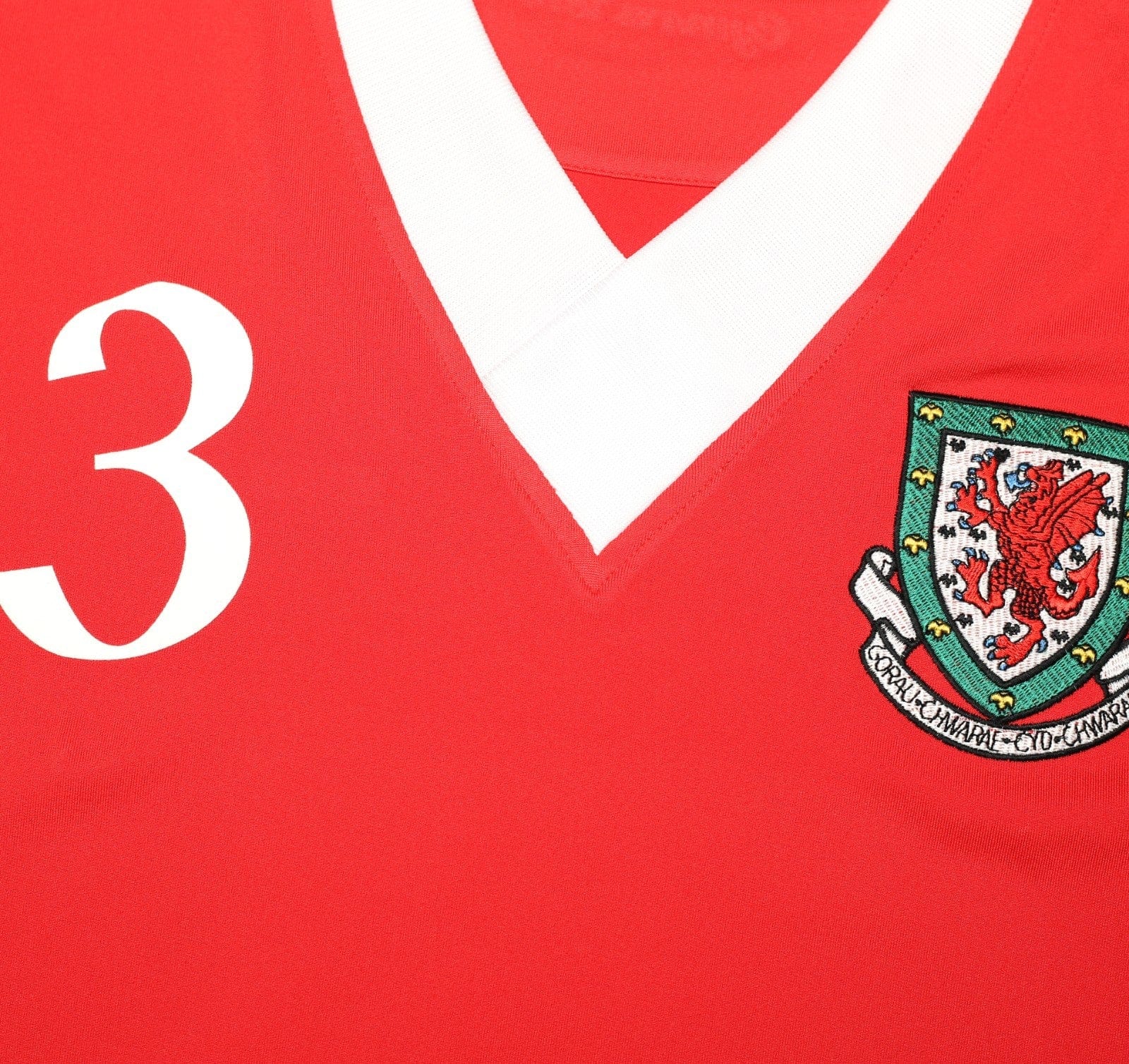 2006/07 BALE #3 Wales Vintage KAPPA Home Football Shirt (L/XXL)