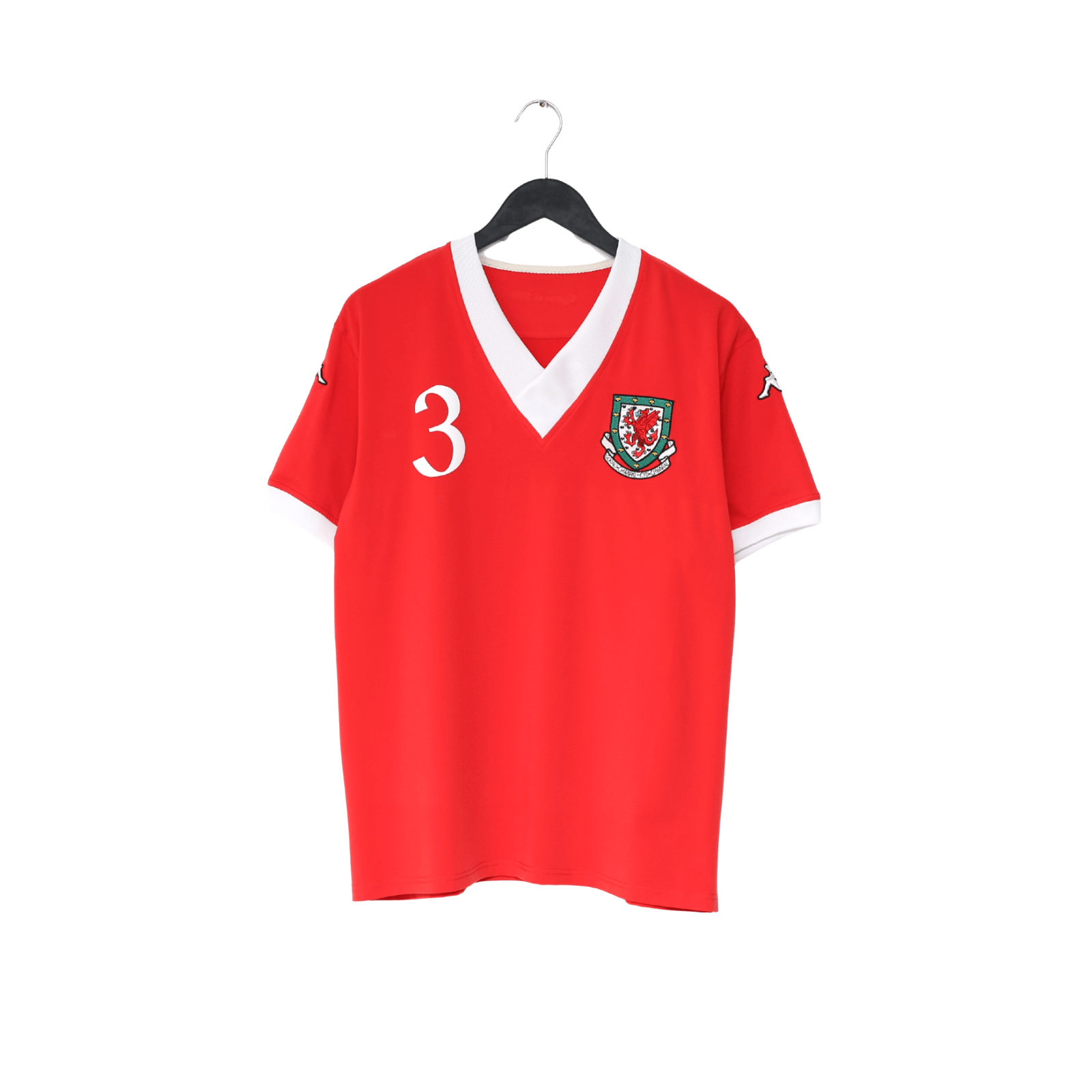 2006/07 BALE #3 Wales Vintage KAPPA Home Football Shirt (L/XXL)