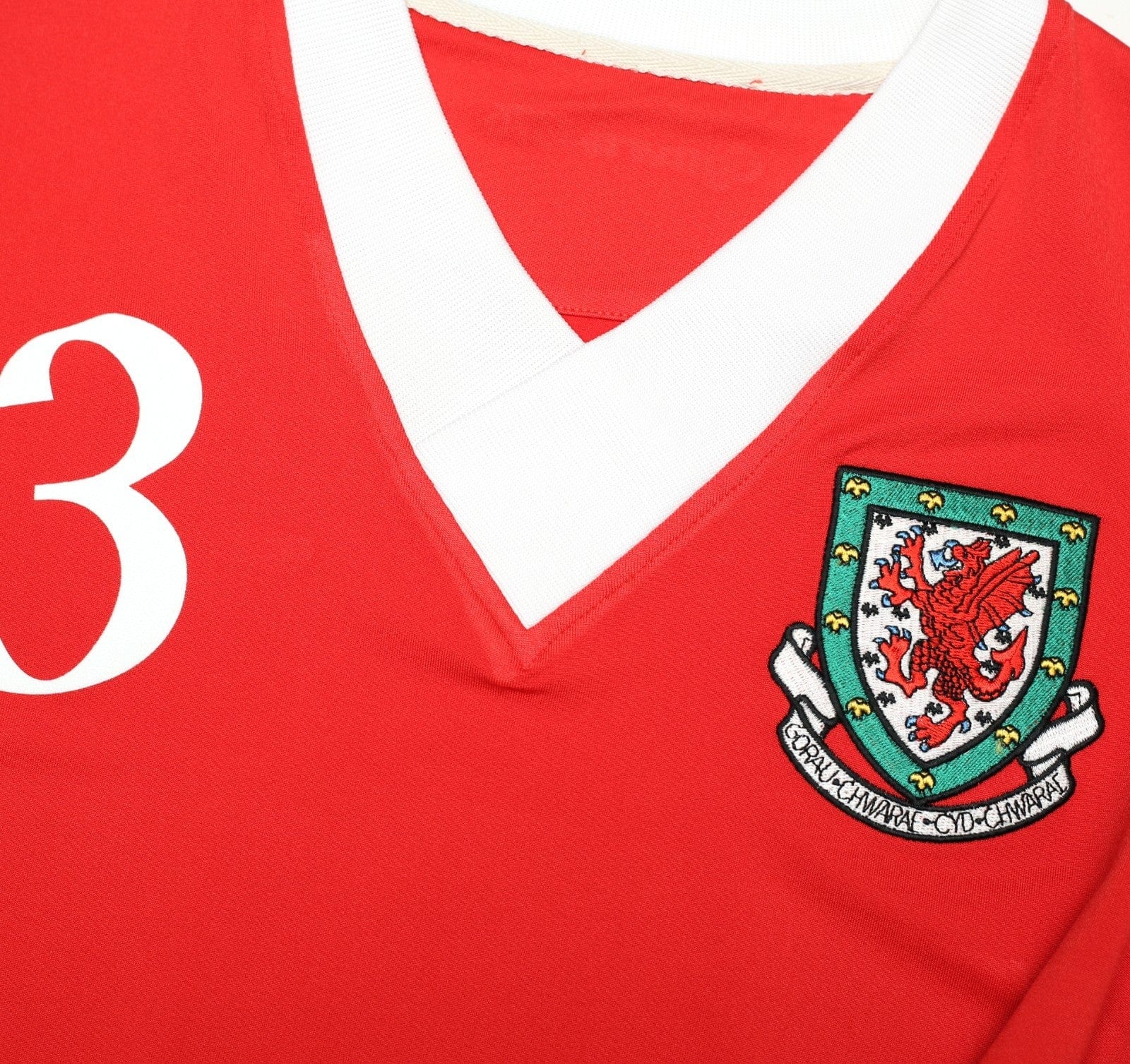 2006/07 BALE #3 Wales Vintage KAPPA Home Football Shirt (S/M)