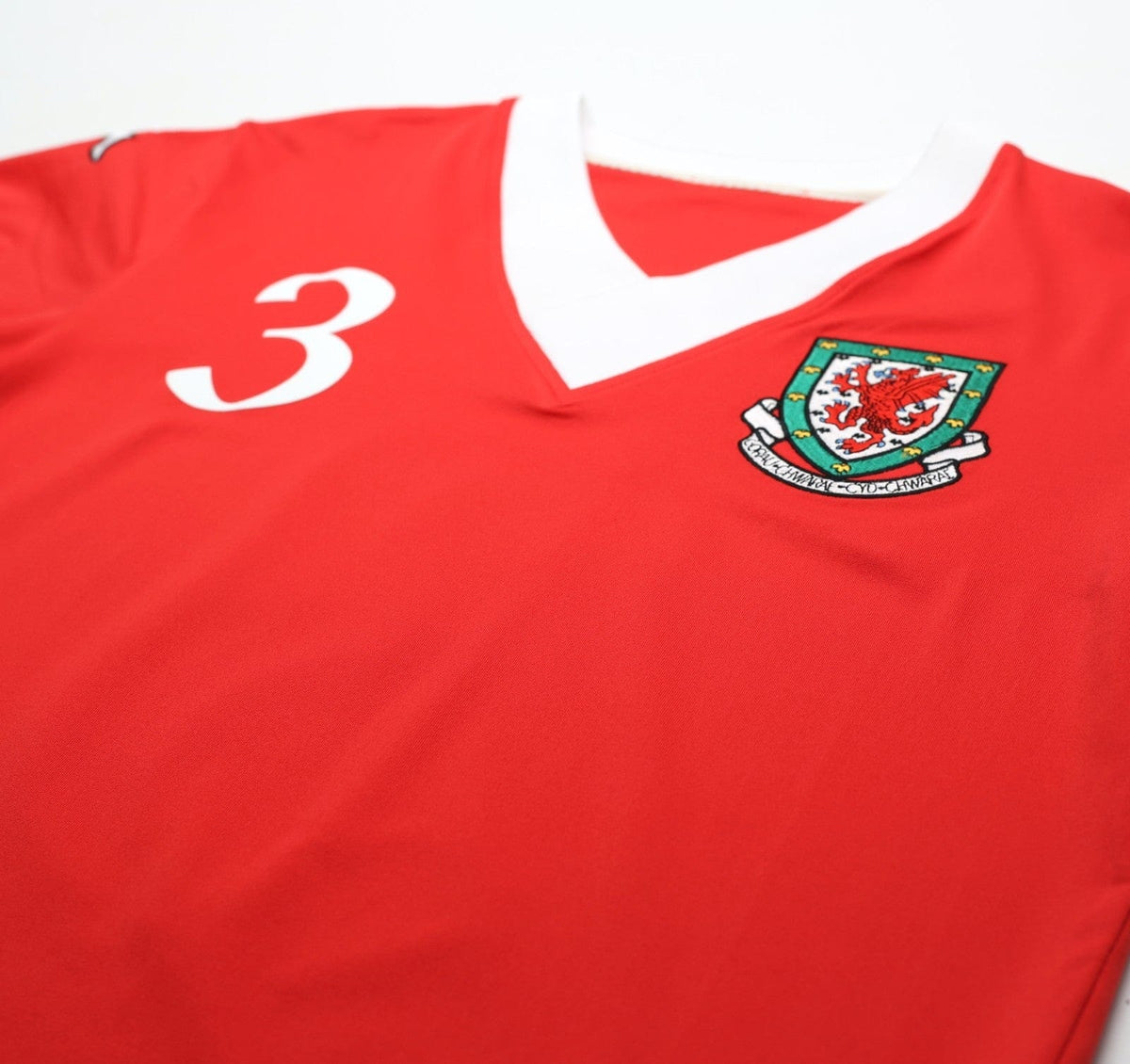 2006/07 BALE #3 Wales Vintage KAPPA Home Football Shirt (S/M)