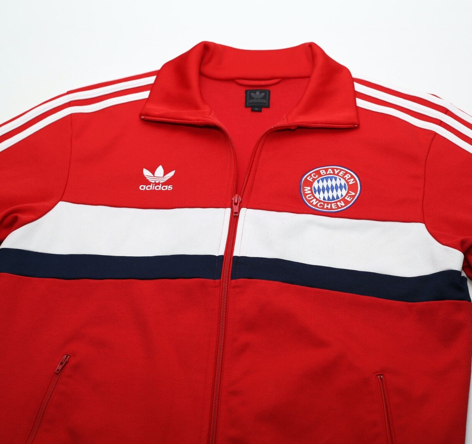 2006/07 BAYERN MUNICH Vintage adidas Originals Football Track Top (M)