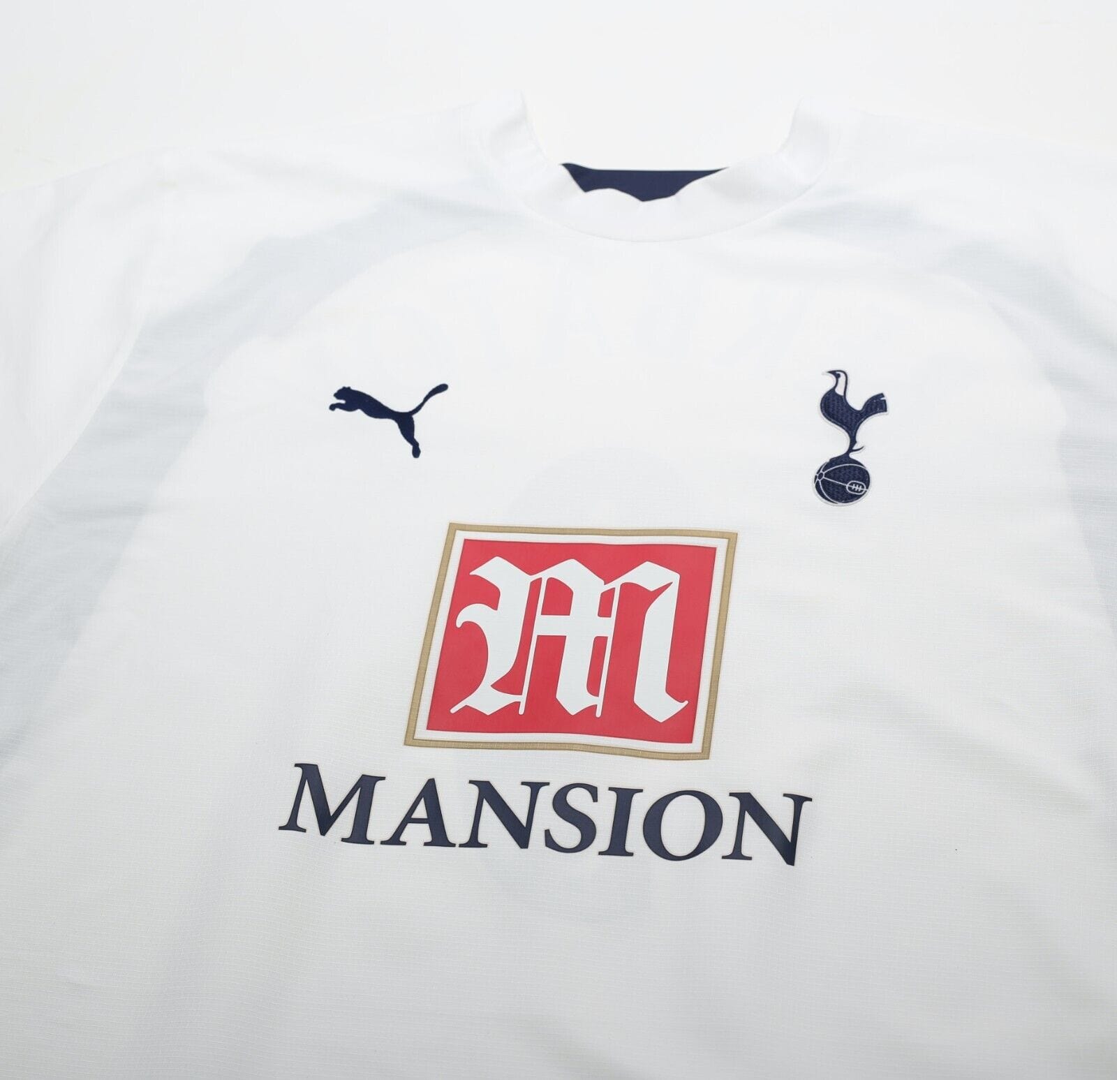 2006/07 BERBATOV #9 Tottenham Hotspur Vintage PUMA Home Football Shirt (XL)