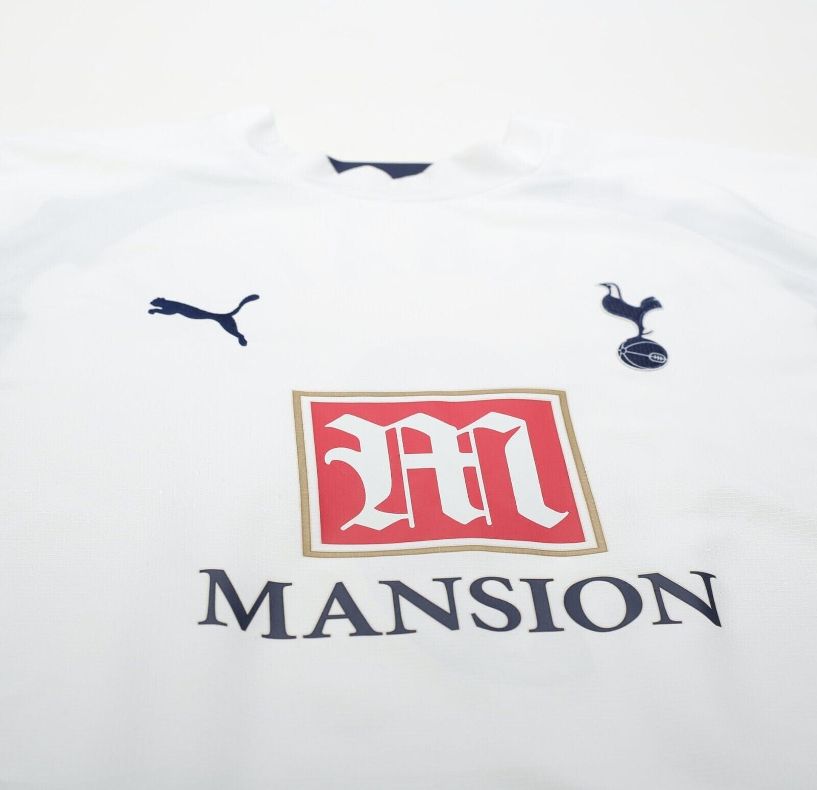 2006/07 BERBATOV #9 Tottenham Hotspur Vintage PUMA Home Football Shirt (XL)