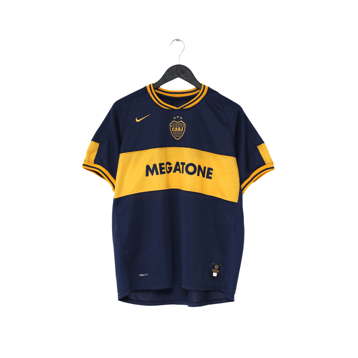 2006/07 Boca Juniors Vintage Nike Home Football Shirt (L 2006/07 Boca Juniors Vintage Nike Home Football Shirt (L