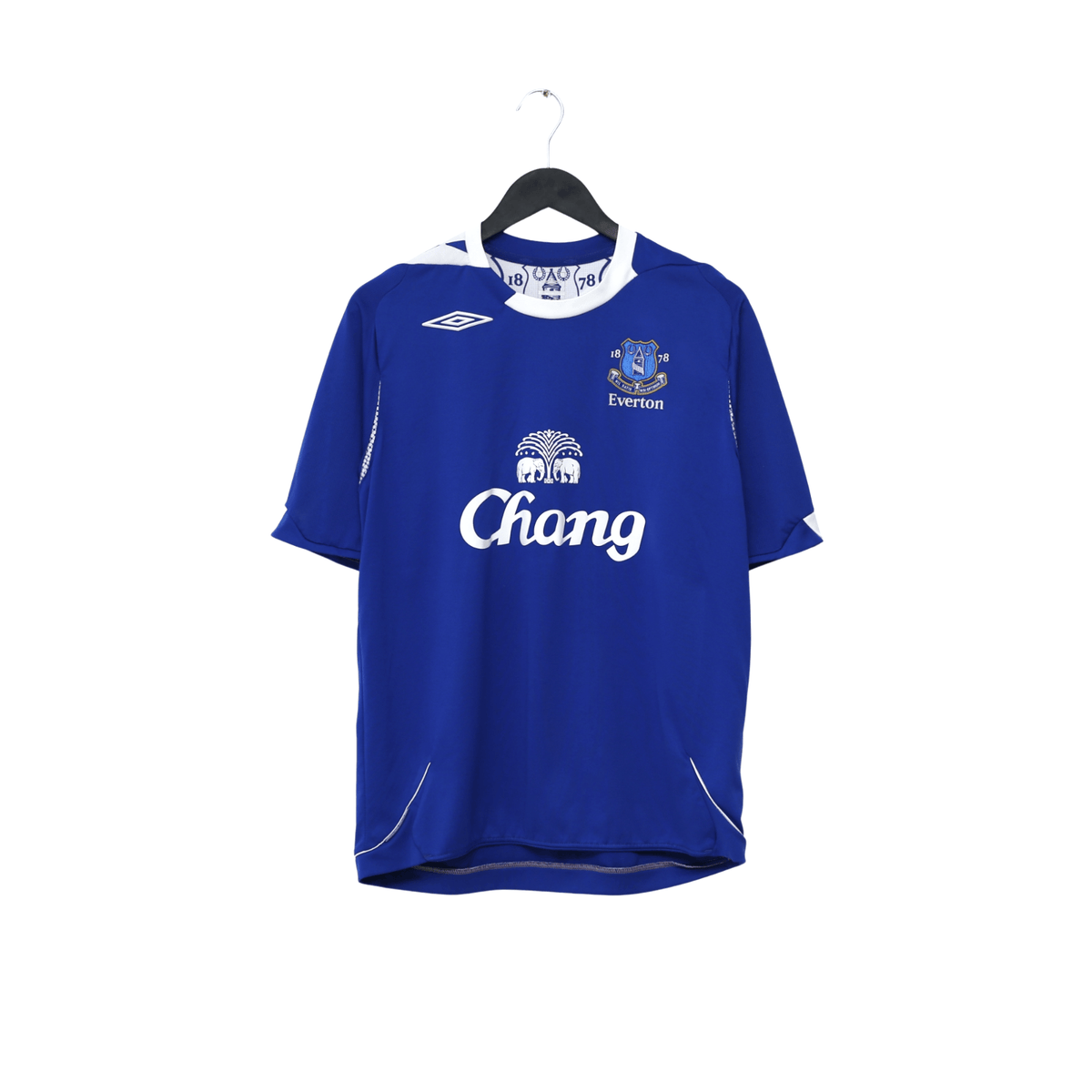 2006/07 Cahill #17 Everton Vintage Umbro Home Football Shirt (M)