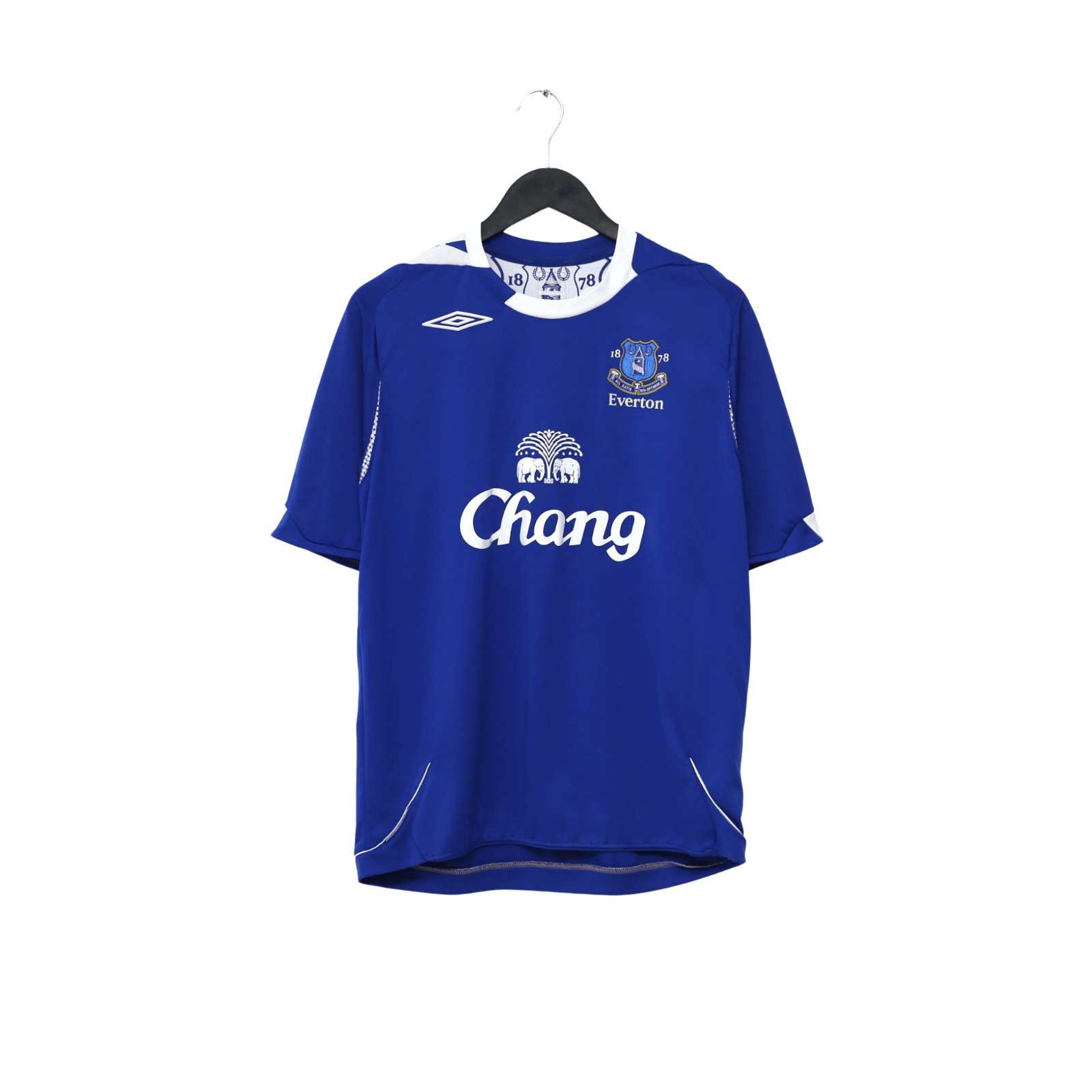 2006/07 Cahill #17 Everton Vintage Umbro Home Football Shirt (M)