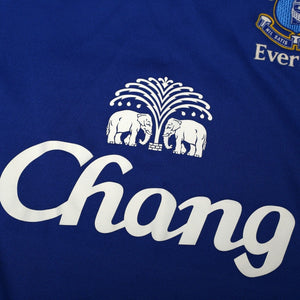 2006/07 Cahill #17 Everton Vintage Umbro Home Football Shirt (M)
