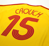 2006/07 CROUCH #15 Liverpool Vintage adidas European Away Football Shirt (M)