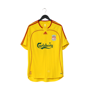 2006/07 Gerrard #8 Liverpool Vintage adidas Away Football Shirt (L)