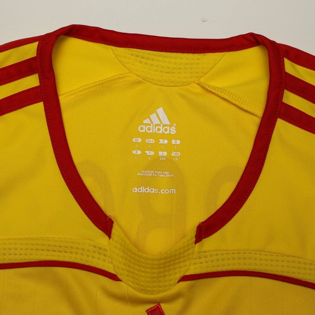 2006/07 Gerrard #8 Liverpool Vintage adidas Away Football Shirt (L)