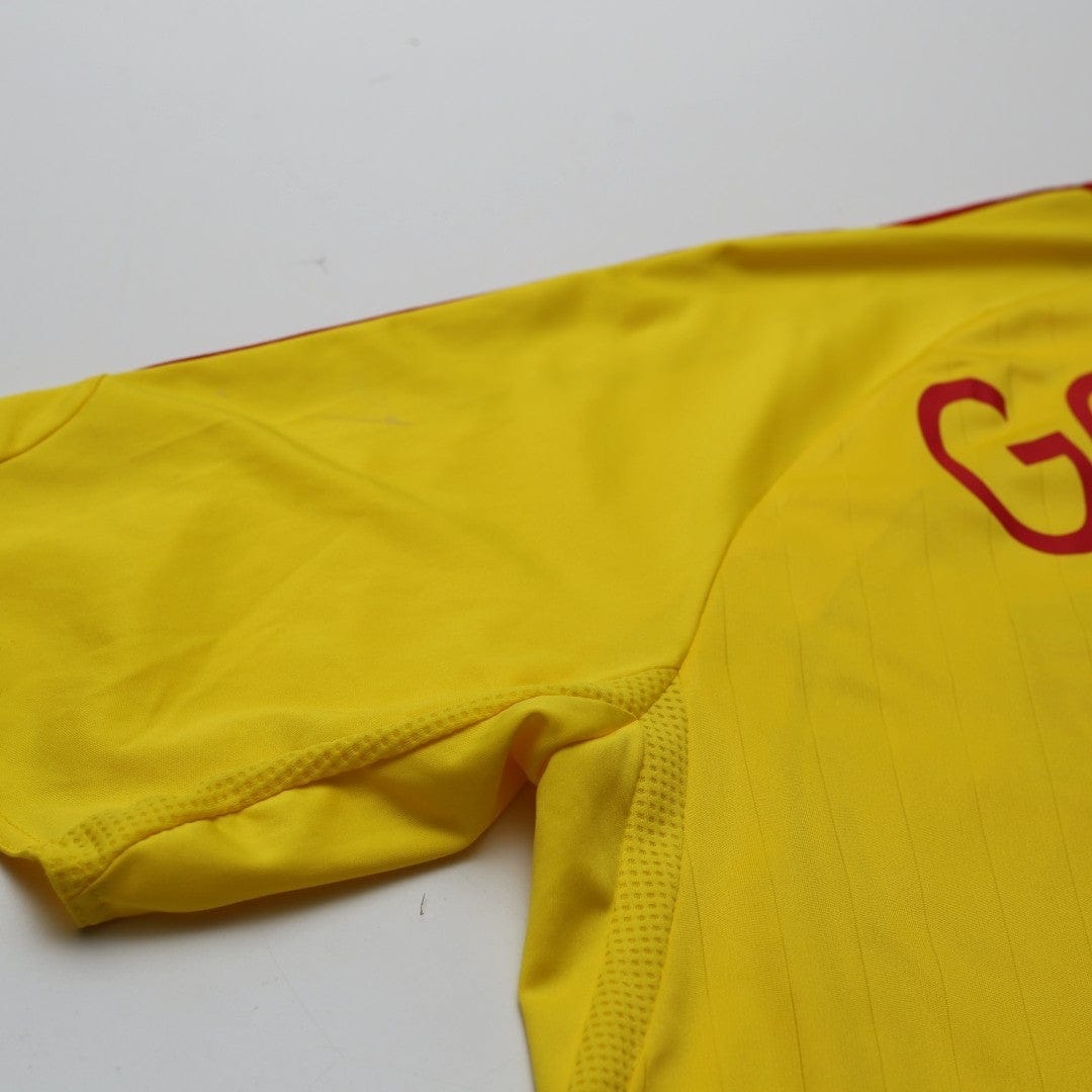 2006/07 Gerrard #8 Liverpool Vintage adidas Away Football Shirt (L)